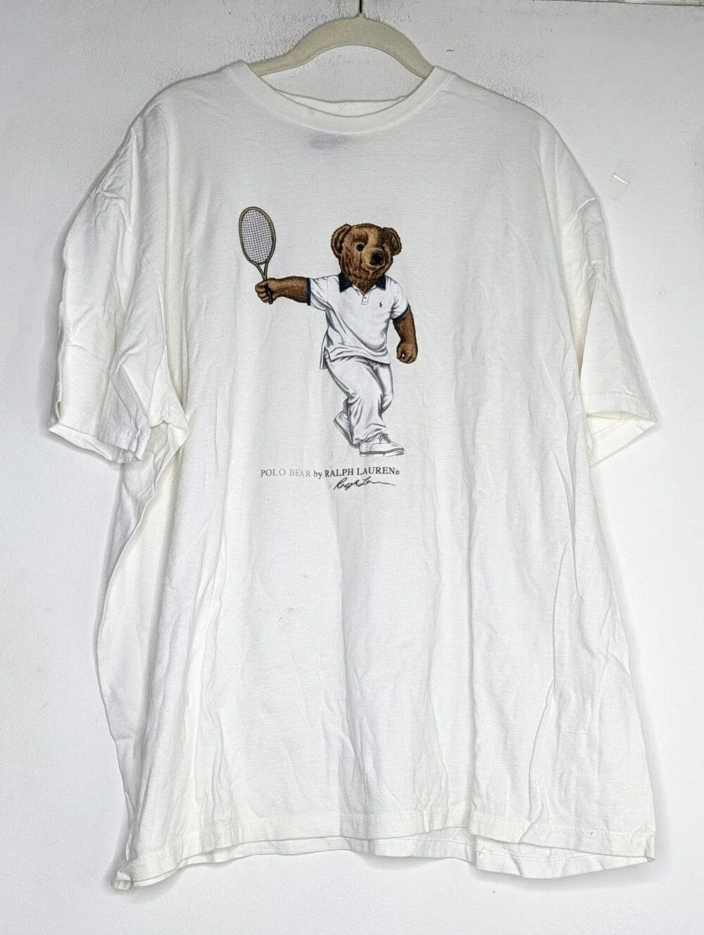Ralph Lauren Polo Bear Tennis Tee XXL